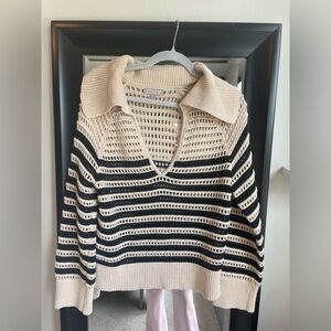 J Crew Crochet Long Sleeve